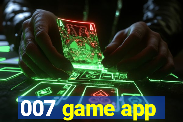 007 game app